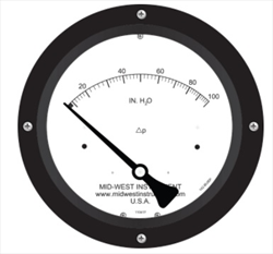 Đồng hồ đo mức bồn bể bằng chênh áp hãng Mid-West Instrument